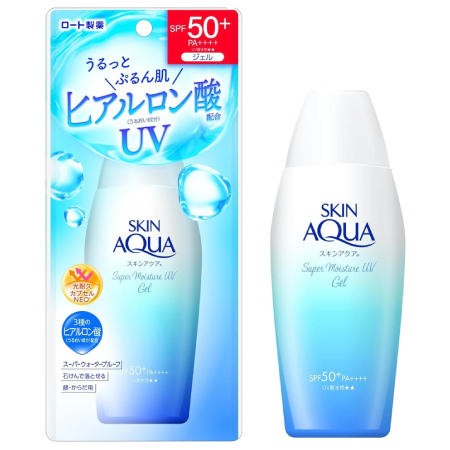 Rohto Skin Aqua Super moisture gel SPF50+ PA++++ 100g , Rohto ,Rohto Mentholatum ,Skin Aqua , กันแดด , กันแดดญี่ปุ่น